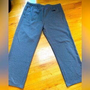The North Face Gray Jogger Sweatpants with Elastic Cuffs
